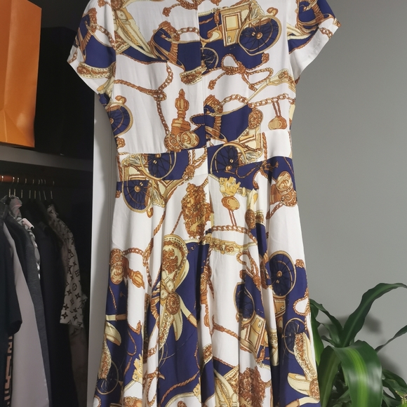 💯% Authentic Hermes Mid Dress in Size S - Picture 5 of 14